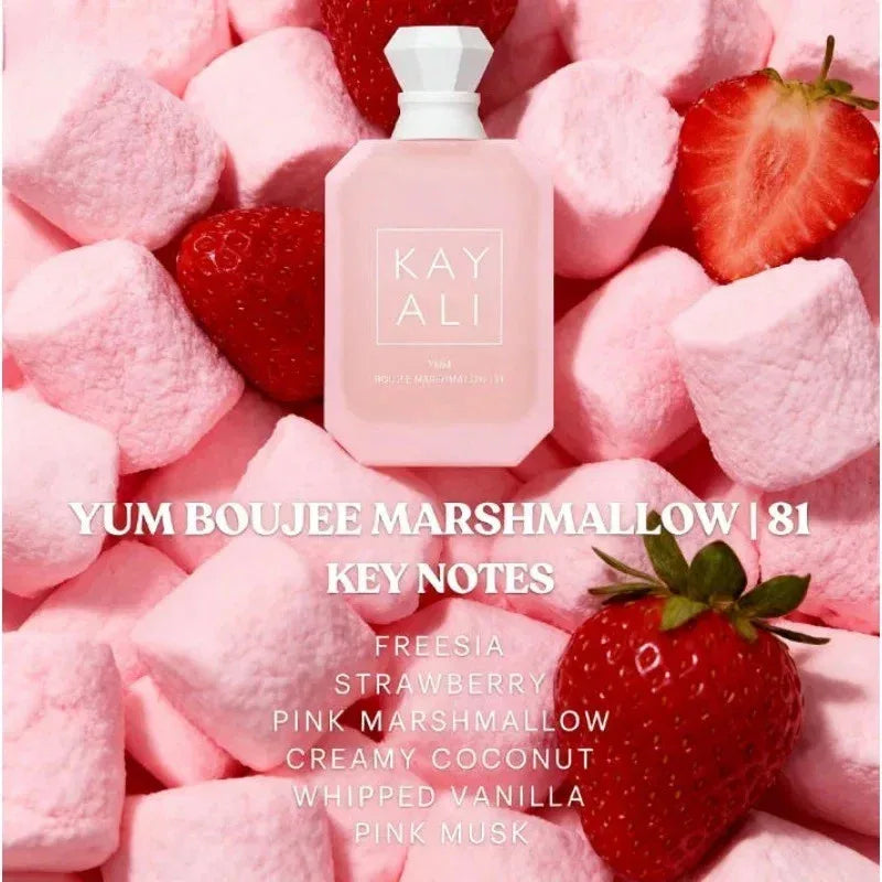KAYALI 100ml Eau de Parfum 81 Yum Boujee Marshmallow and 28 Vanilla Premium Original Arabic Perfume for Men and Women - My Vixen Vault