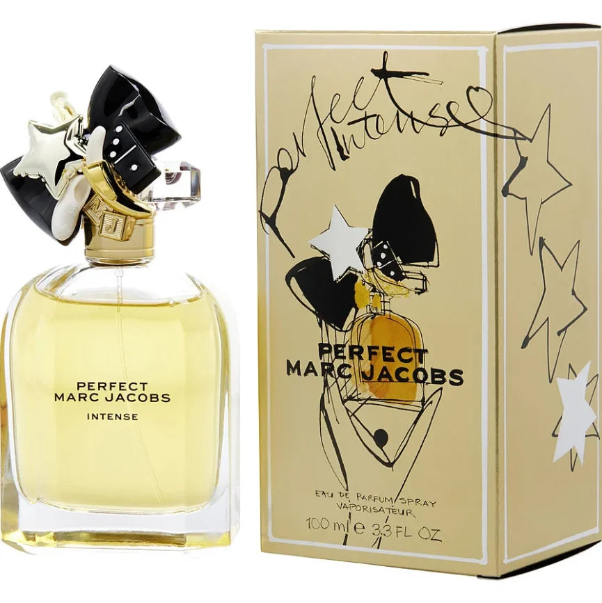 Marc Jacobs Perfect Intense women Eau De Parfum Spray 100ml Original floral and fruity fragrance with long-lasting scent - Beauty Collection Studio
