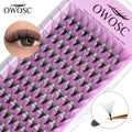 OWOSC 3D-20d Soft Natural Mink Eyelashes 120fans  Handmade Premade Volume Fans Eyelash Extension Maquillage Femme False Lashes - Beauty Collection Studio