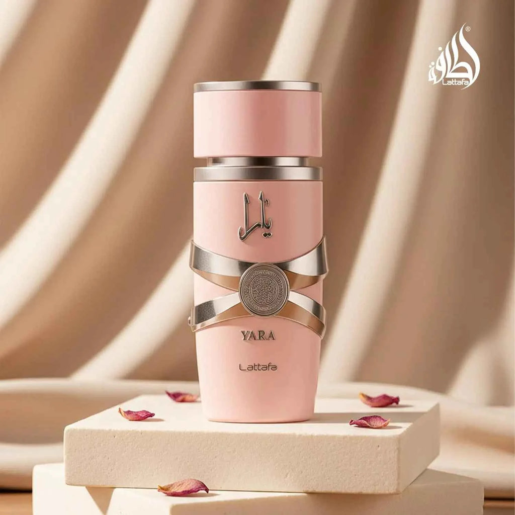 Lattafa Yara - Vanilla, Gourmand, Fruity, Floral - Eau de Parfum Long-Lasting Fragrance for Women, 3.40 Ounce / 100 ml