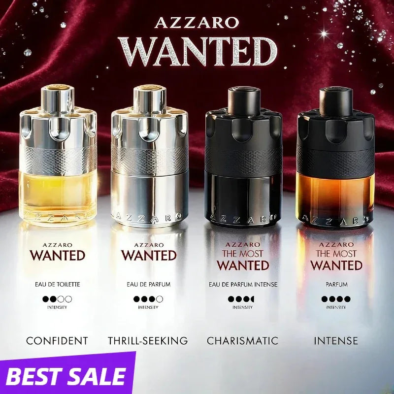 HOT Azzaro The Most Wanted Eau de Parfum Intense Long Lasting Luxury Perfume for Men Woody & Seductive Mens Cologne 2025 Limited - My Vixen Vault