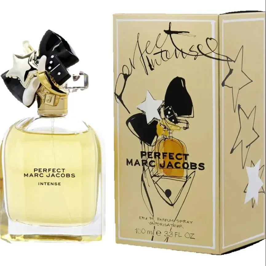 Marc Jacobs Perfect Intense women Eau De Parfum Spray 100ml Original floral and fruity fragrance with long-lasting scent - Beauty Collection Studio