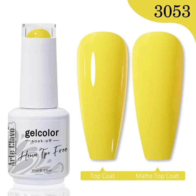 Arte Clavo Hema Free TPO Free UV Gel Nail Polish Semi-Permanent Nail Art Manicure Soak off Nail Varnish Nail Supplies