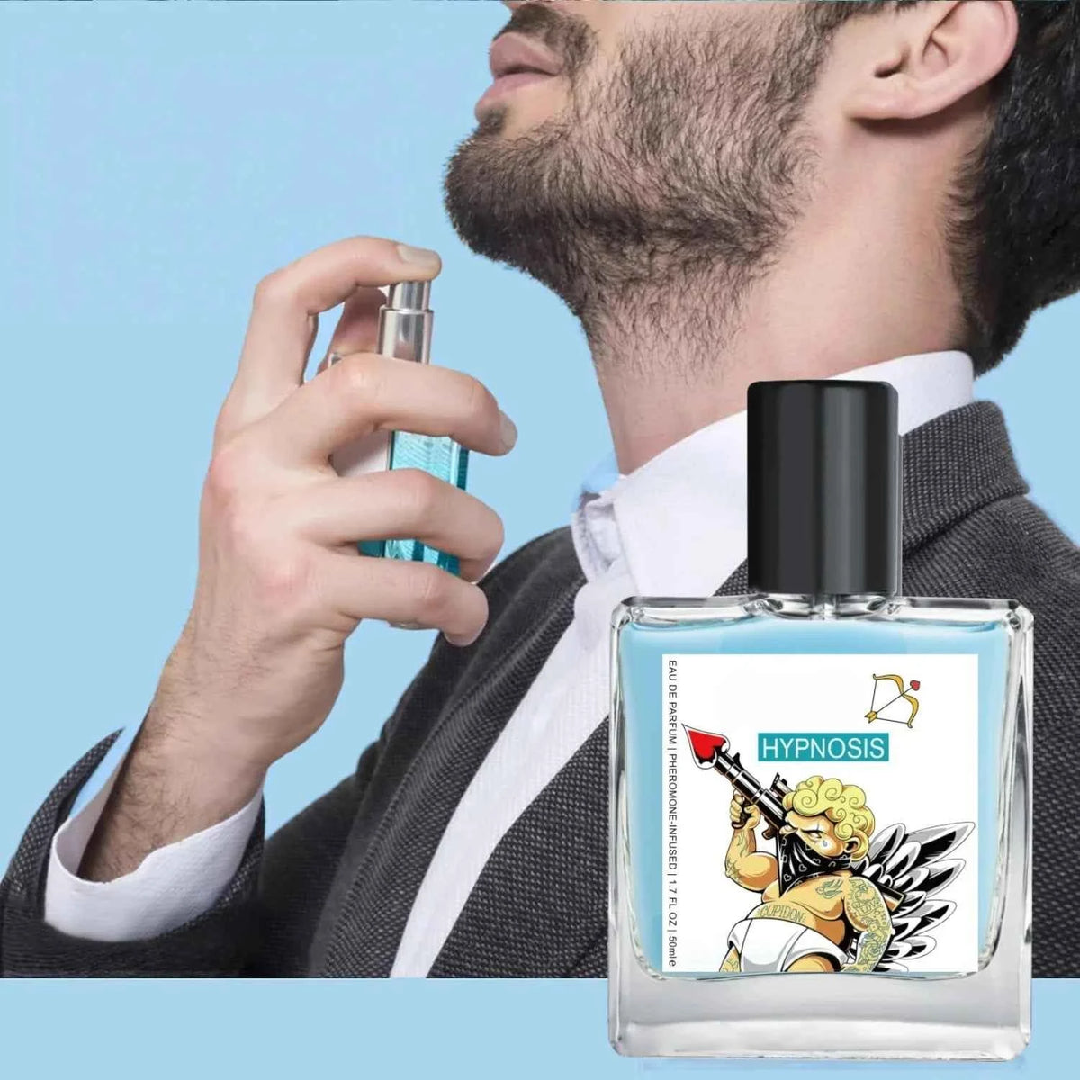 50ML Hypnosis Perfume Long Lasting Pheromone Fragrance Perfume Cologne for Men and Women Light  Cologne Fragrance