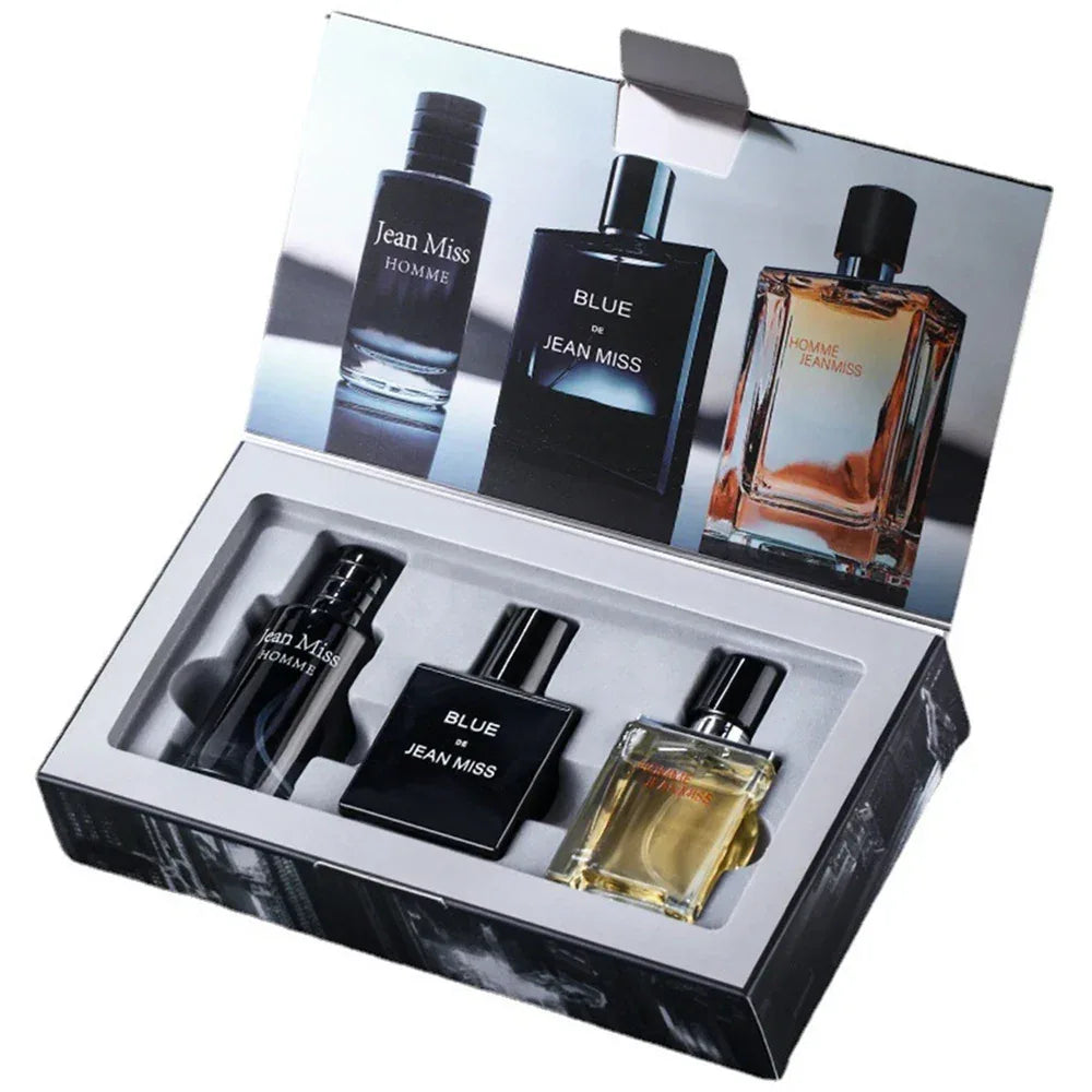 High Quality 90ml Men Perfume Hombre Gift Box 3pcs Set Colognes Scent Fascination Man Perfumes Masculinos Lasting Parfum Heren - My Vixen Vault