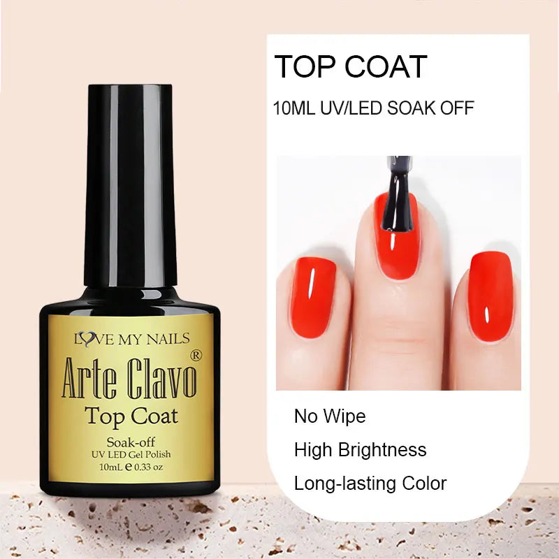 Arte Clavo Hema Free TPO Free UV Gel Nail Polish Semi-Permanent Nail Art Manicure Soak off Nail Varnish Nail Supplies - Beauty Collection Studio