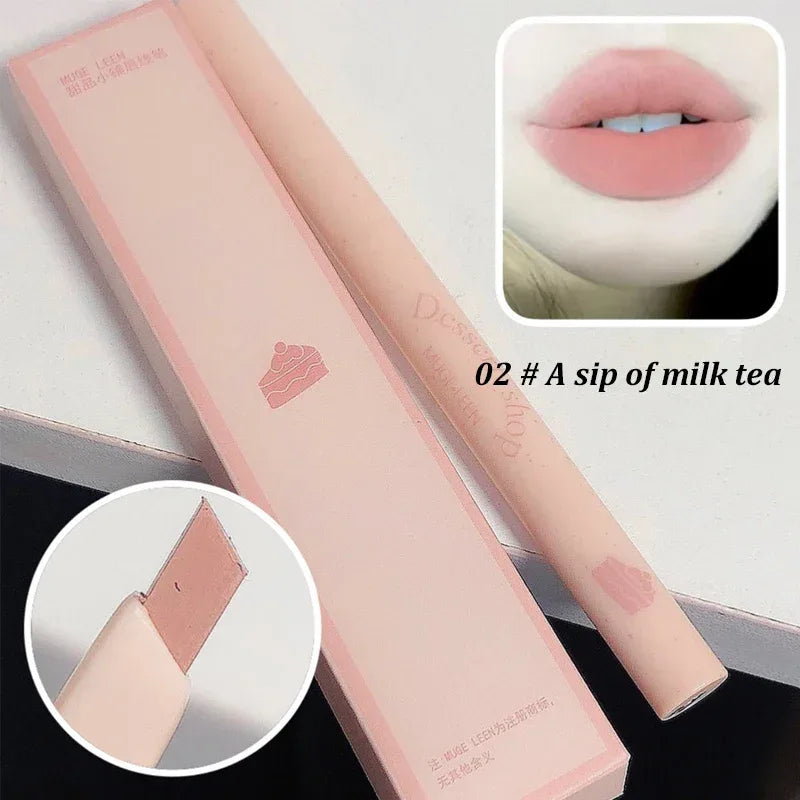 Dessert Lip Liner Automatic rotating waterproof lasting no color outline lip lipstick pen - My Vixen Vault