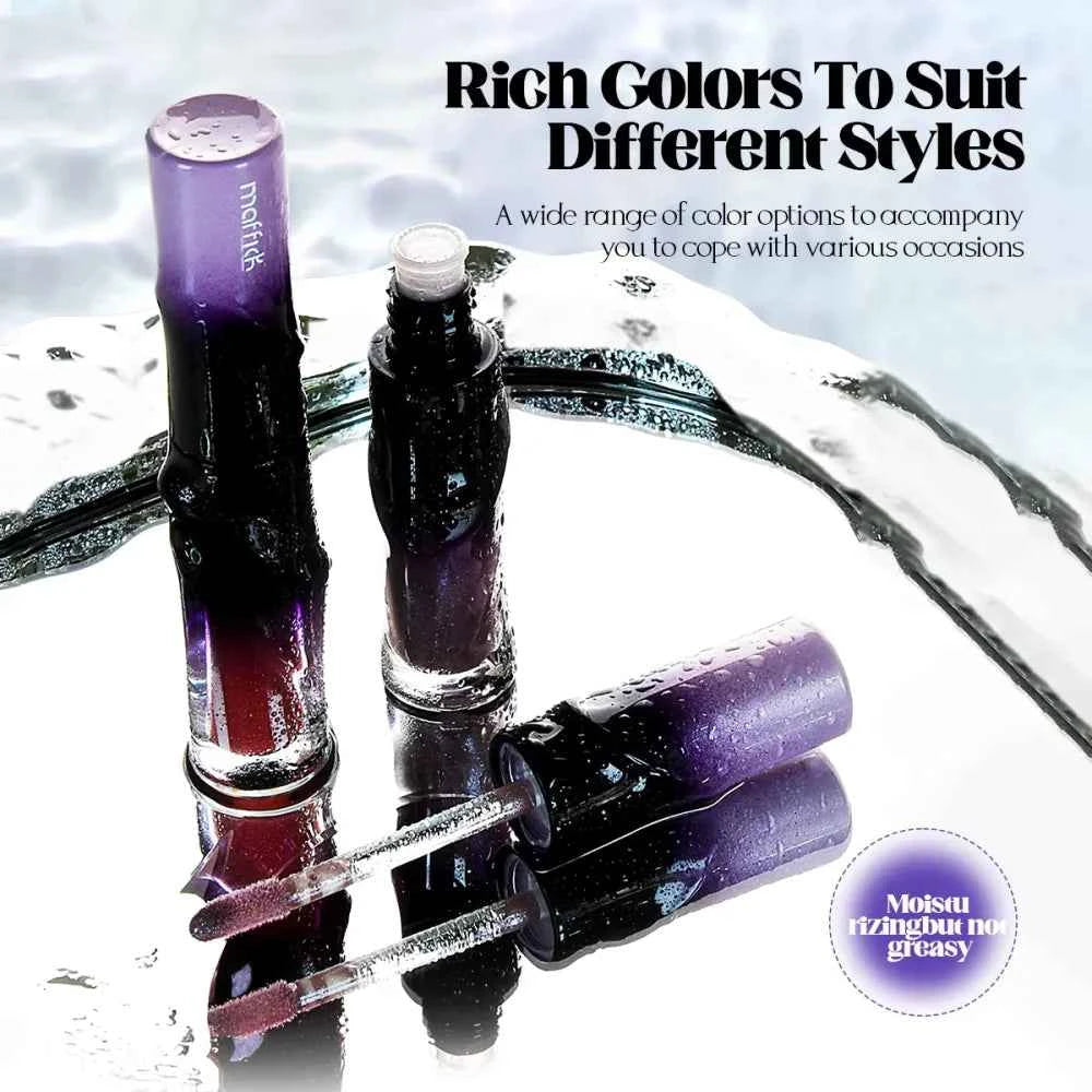 7-Color Mirror Lip Gloss Moisturizing Liquid Lipstick Waterproof Long lasting Gloss Non fading Lip Gloss