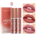 3 PCS Liquid Lipsticks Set Long Lasting Make Up For Women Korean Beauty Cosmetics Matte Lipsticks Waterproof Long lasting - My Vixen Vault