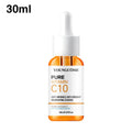 Vitamin C Facial Essence Hyaluronic Acid Dark Skin Brighten Serum Fade Fine Lines Moisturizing Repair Dull Serum Face Skin Care - My Vixen Vault