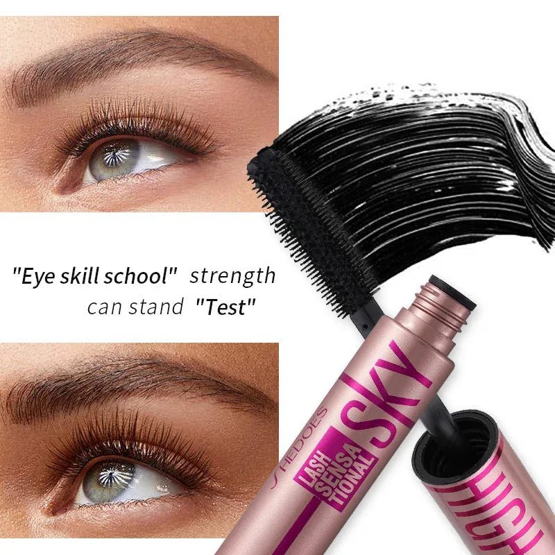 4D Mascara Lengthening Waterproof Thick Curling Lasting Eyelash Extension Black Mascara Natural Eyelash Enhance Cosmetics Makeup - My Vixen Vault