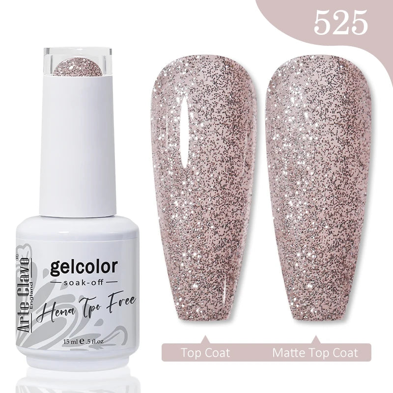 Arte Clavo Hema Free TPO Free UV Gel Nail Polish Semi-Permanent Nail Art Manicure Soak off Nail Varnish Nail Supplies - Beauty Collection Studio