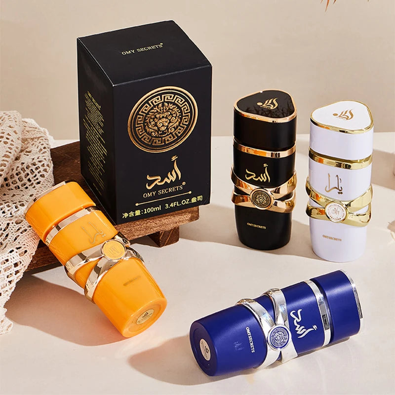 Arabic Brand Perfume Long-lasting Fragrance Woody Floral Fruity Fresh Charm Confident Romantic Date Gift Neutral Light Perfume Beauty Collection Studio
