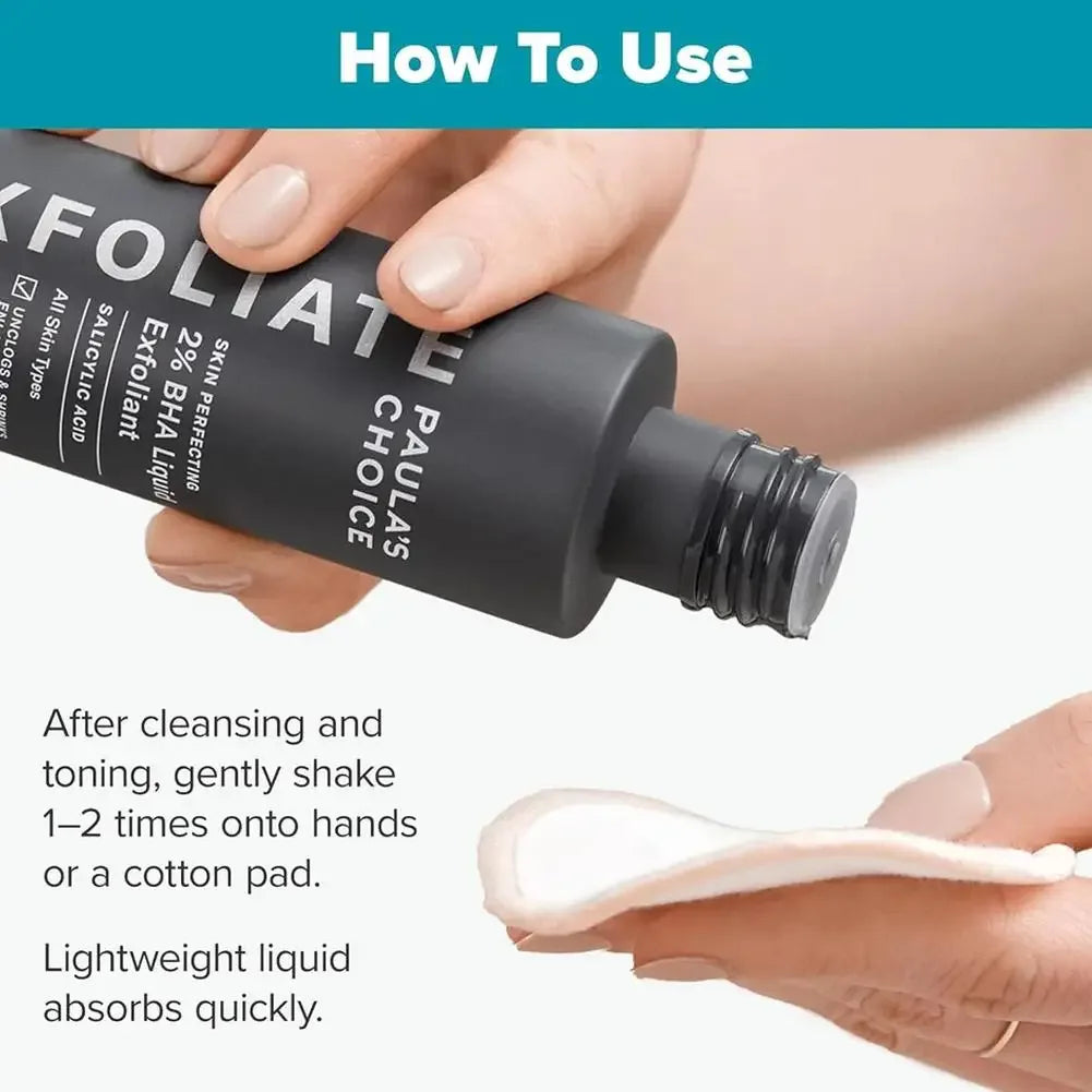 Paula's Choice 2% Salicylic Acid Essence Deeply Cleanses Pores Shrinks Pores Improves Skin and Gently Exfoliates Facial Sk...