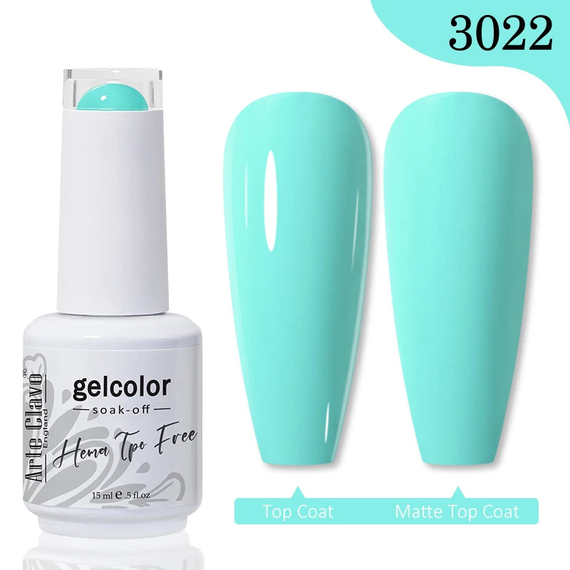 Arte Clavo Hema Free TPO Free UV Gel Nail Polish Semi-Permanent Nail Art Manicure Soak off Nail Varnish Nail Supplies - Beauty Collection Studio