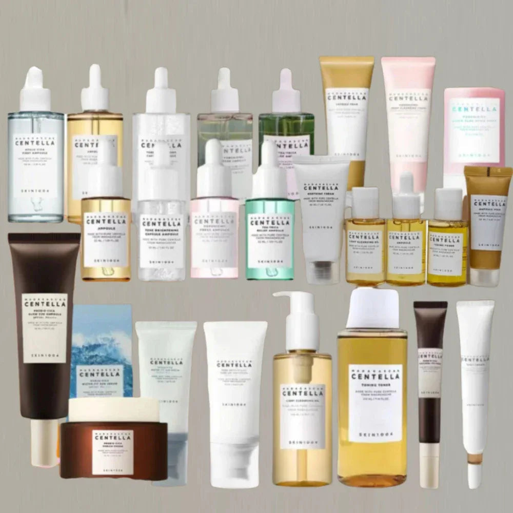 Skin1004 Angel Skin Care - Centella Asiatica Essence/Eye Cream/Cleanser/Sun Cream/Toner, Moisturizing, Brightening, Korean Skin - My Vixen Vault