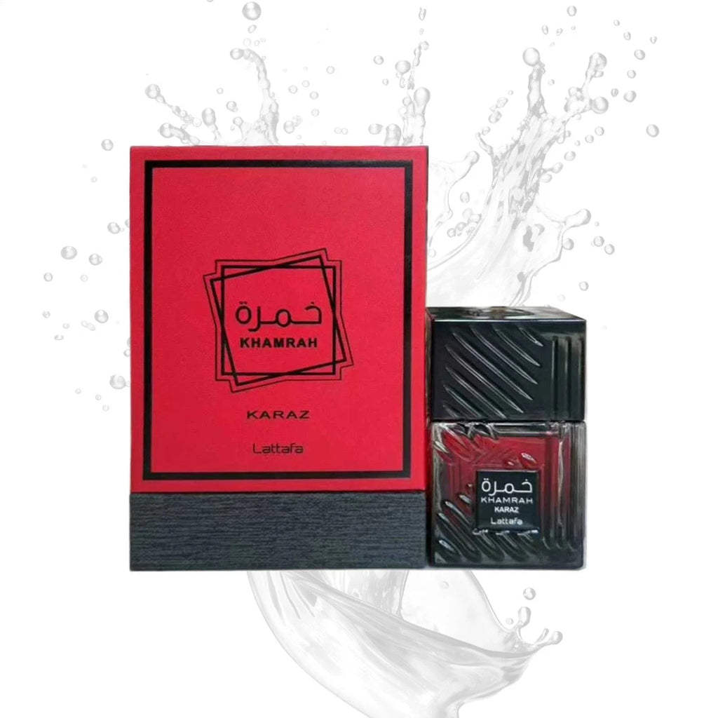 Lattafa KARAZ - Vanilla, Warm Spicy, Amber, Cinnamon - Eau de Parfum Long-Lasting Fragrance for Unisex, 3.40 Ounce / 100 ml Beauty Collection Studio