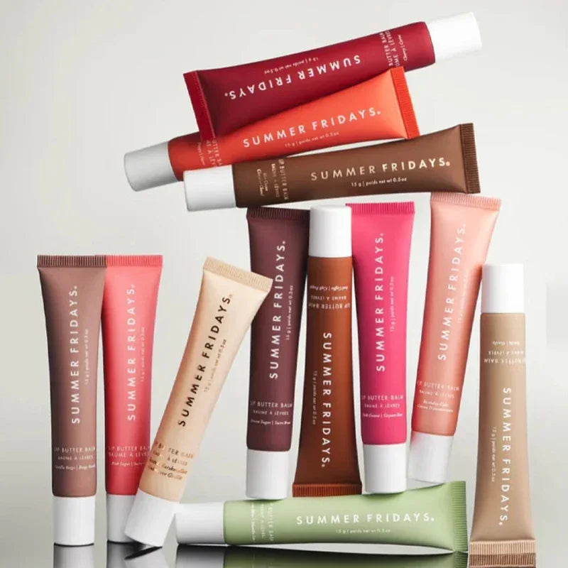 Summer Fridays Lip Balm Moisturizing Mirror Lip Gloss Lip Vanilla Pink Sugar Pink Guava Smell Lipstick Transparent Oil Makeup - My Vixen Vault