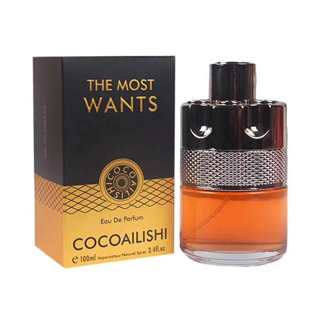 Men's Cologne Fragrance For Azzaro The Most Wanted Perfume Charm Eau De Parfum Intense Spicy Woody Seductive Perfume Dating New