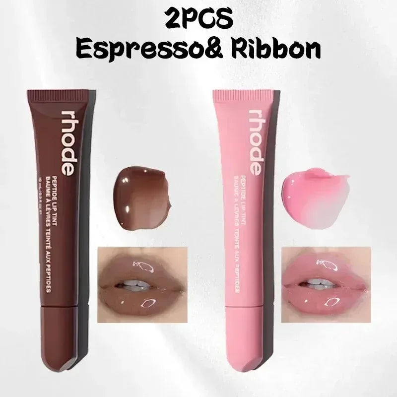 New Lip Balm Phone Case Long-lasting Lip Gloss caramel vanilla Grey Tube Cinnamon Roll Liquid Lipstick Toast Espresso Raspberry - My Vixen Vault