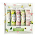 5Pcs/set Fruit Plant Fragrance Hand Cream Sets Moisturizing Repair Anti Dry Hand Lotion Sets Hands Skin Care Products.