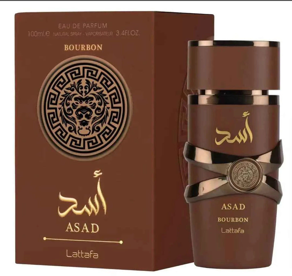 Lattafa Asad Bourbon Eau De Parfum Spray Pheromone fragrance Arabian women's perfume Pheromone cologne for man Birthday