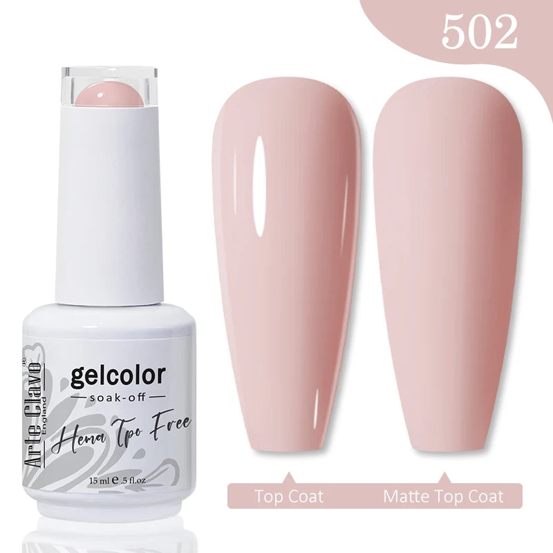Arte Clavo Hema Free TPO Free UV Gel Nail Polish Semi-Permanent Nail Art Manicure Soak off Nail Varnish Nail Supplies - Beauty Collection Studio