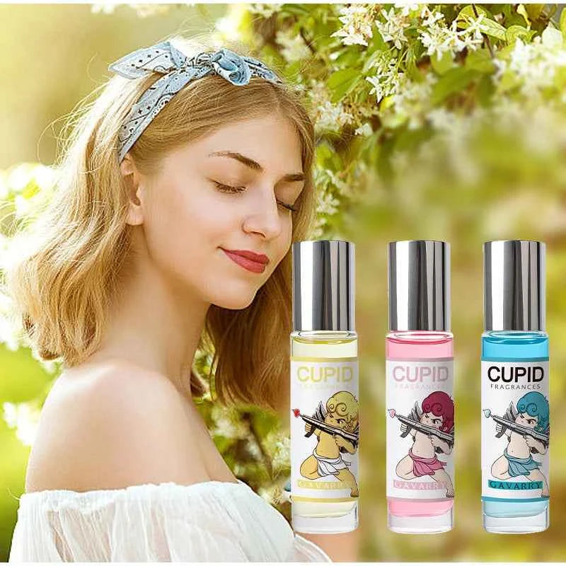 1/2/5Pcs Cupid Pheromone Cologne Perfume Spray for Man to Attract Women,Charming Roll on Fragrance,Portable Dating Glamour Scent