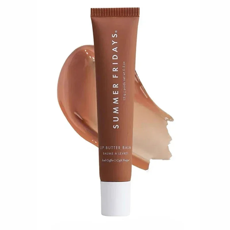 NEW Summer Fridays Mini Lip Gloss Set Vanilla Beige Lip Balm Long Lasting Moisturizing Smooth Soft Tube Makeup Lip Care Suit - My Vixen Vault