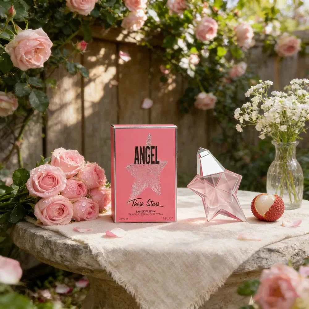 Angel Eau De Parfum 50Ml Refillable Spray Standing Star New Muler Pheromone Perfume with Elegant Charm Fresh Natural Vitality