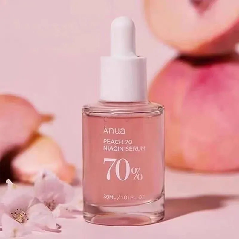 Anua Peach 70 Niacinamide Serum 30ml, Moisturizing Facial Serum, Skin Improvement, Daily Cleansing Beauty, Korean Skincare - My Vixen Vault