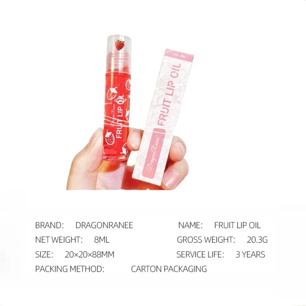 Hydrating Lip Oil Roller Gloss Moisturizing Nourishing Lip Balm Transparent Colorless Fruit Avocado Lip Care - Beauty Collection Studio