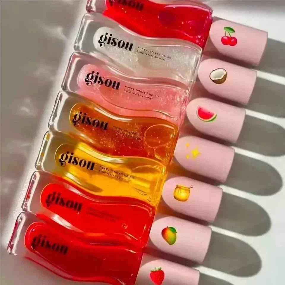 Fashion Gisou Honey Infused Hair Care Oil Improve Dry Restless Hair Care Soft Long Lasting Fragrance Retention Hair Conditioner.