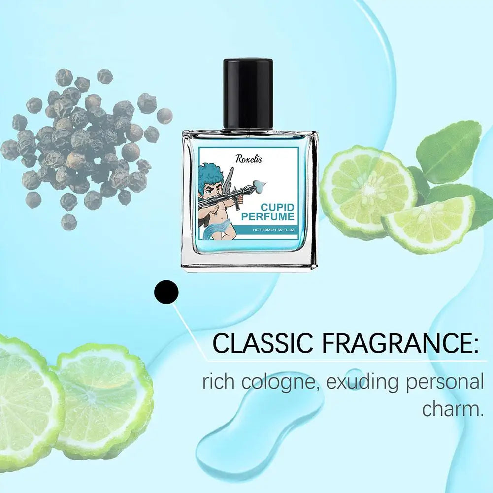 50ML Perfume Cologne Man Spray Vanilla, Green Leaves Perfume Spray, Fresh & Spicy Fragrance Long Lasting Scent For Men Women Beauty Collection Studio