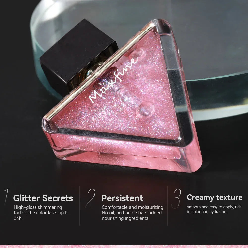 Clear and translucent lip gloss, not easy to fade, pure and desired. White water lip gloss, pearl like and fine shimmering lipst - My Vixen Vault