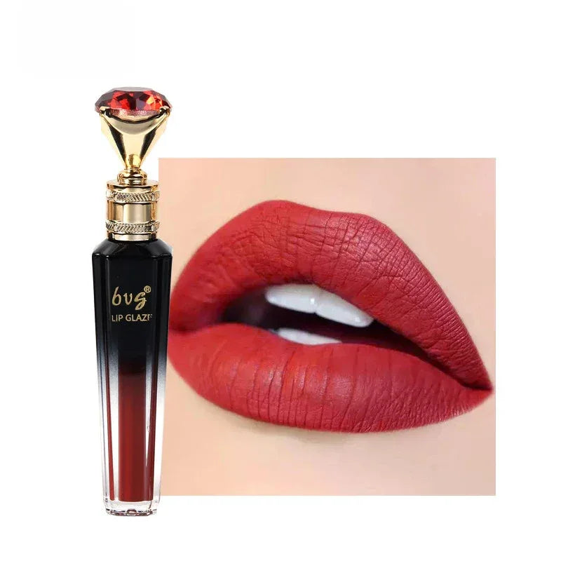 Lip Gloss Durable Moisturizing Waterproof Non-fading Non-stick Cup Color Durable Velvet Matte Lip Gloss Cosmetics For Women - My Vixen Vault