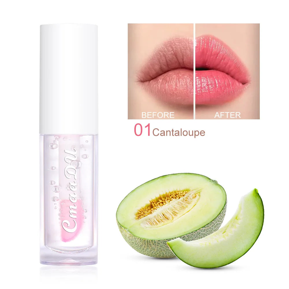 6 Color-Changing Lip Gloss  Fruity Scent Moisturizing and Long-Lasting Smooth Hydrating Temperature-Activated Lip tint - Beauty Collection Studio