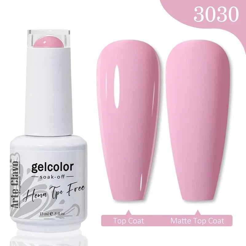 Arte Clavo Hema Free TPO Free UV Gel Nail Polish Semi-Permanent Nail Art Manicure Soak off Nail Varnish Nail Supplies