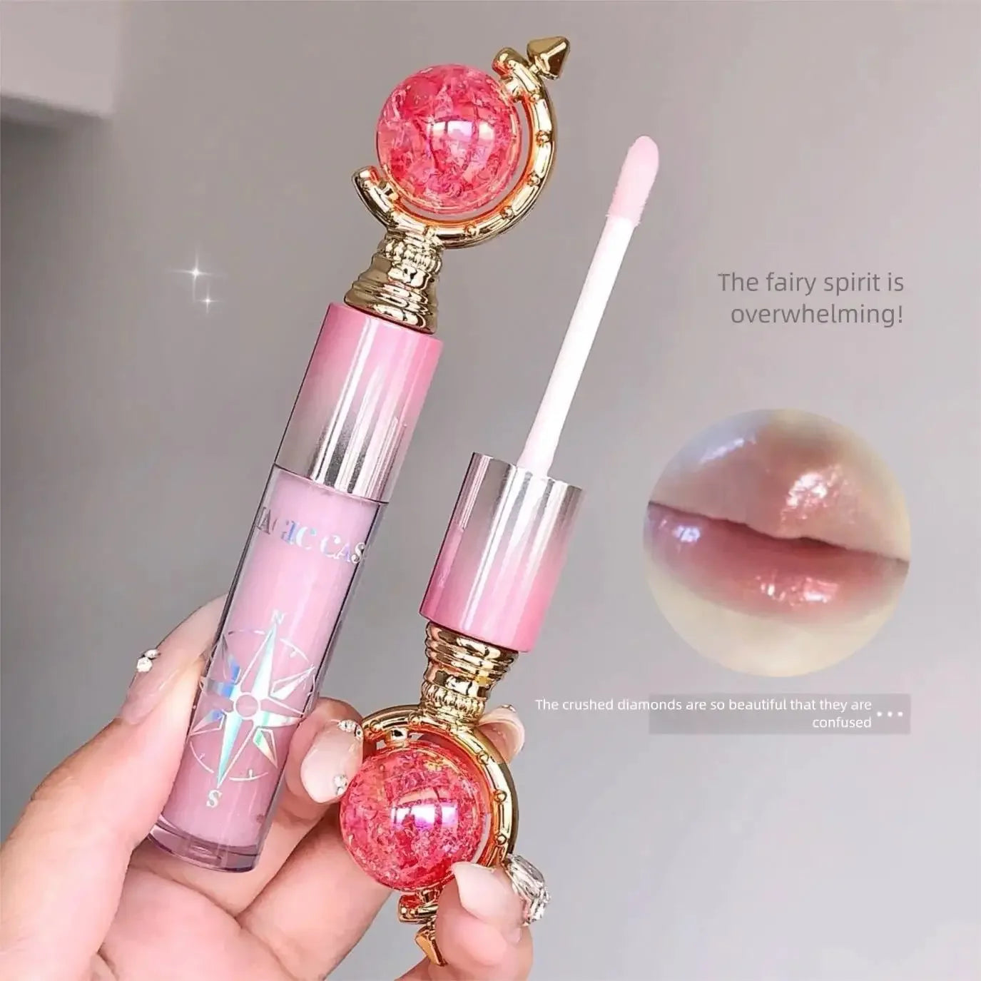 Ultra Glossy Lip Glaze Mirror Shine Hydrating Long Wear Non Sticky Moisturizing Lip Gloss With Fine Glitter - My Vixen Vault