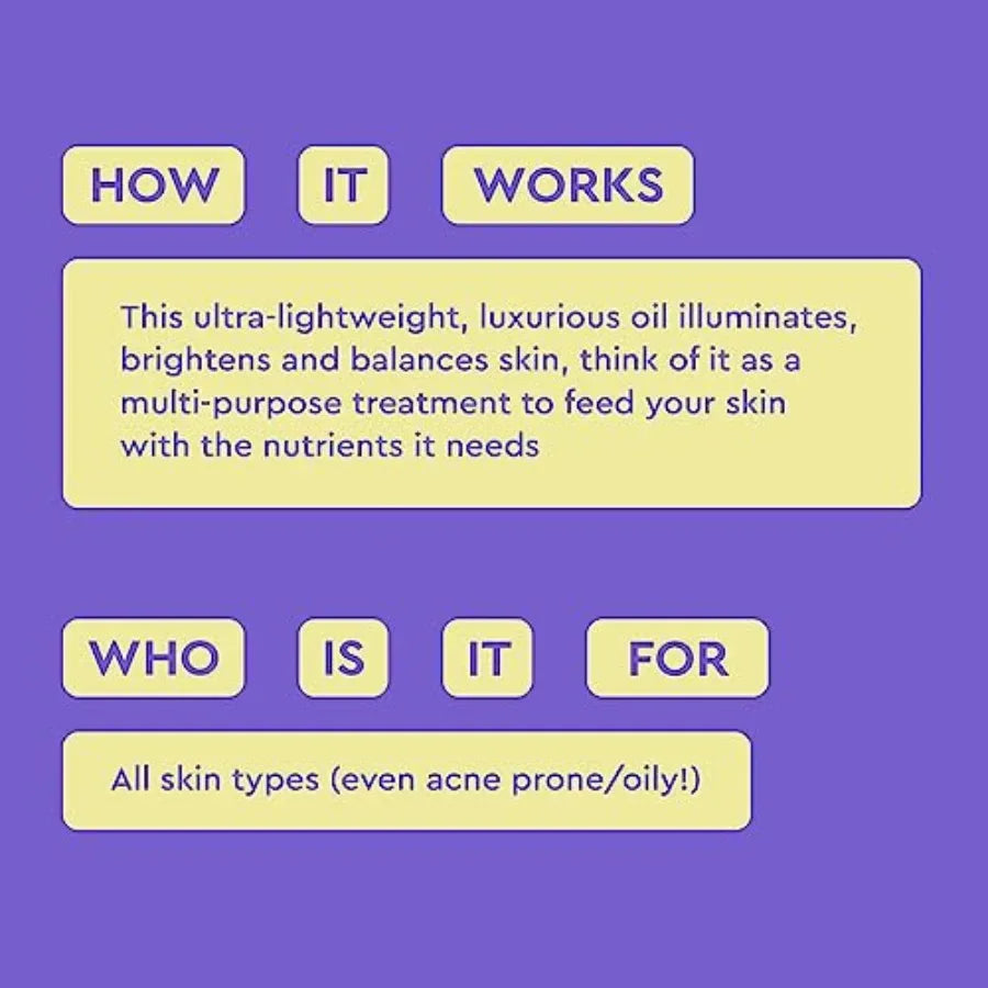 Luxury Hydrating Face Oil Set Squalane Jojoba Seabuckthorn Oil Blend Instant Radiant Glowy Skin Barrier Repair Nourishing Serum - My Vixen Vault