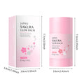 Sakura Solid Face Mask Stick Deep Cleaning Green Tea Facial Mask Reduces Blackhead Pores Oil Control Moisturizing Mud Mask 40g - My Vixen Vault