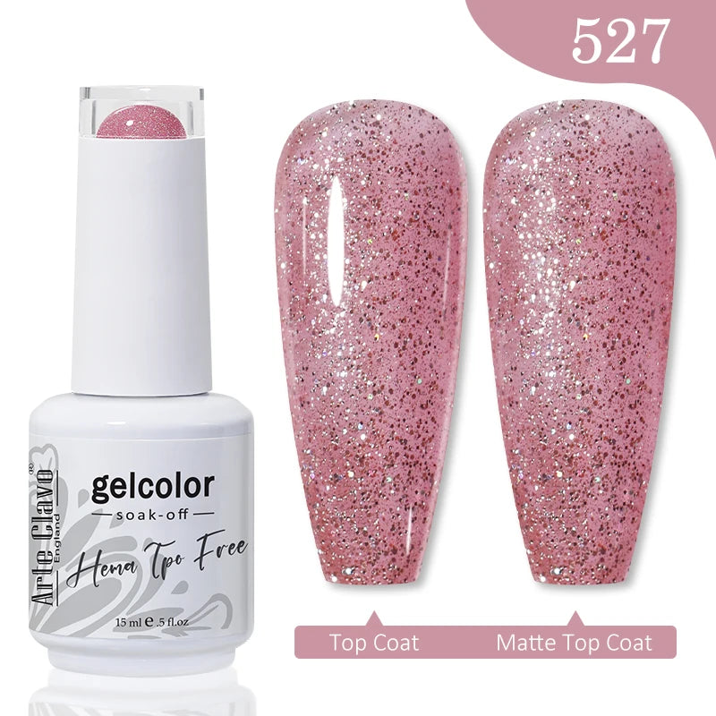 Arte Clavo Hema Free TPO Free UV Gel Nail Polish Semi-Permanent Nail Art Manicure Soak off Nail Varnish Nail Supplies - Beauty Collection Studio