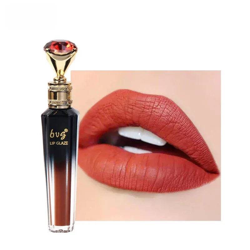 Lip Gloss Durable Moisturizing Waterproof Non-fading Non-stick Cup Color Durable Velvet Matte Lip Gloss Cosmetics For Women - My Vixen Vault