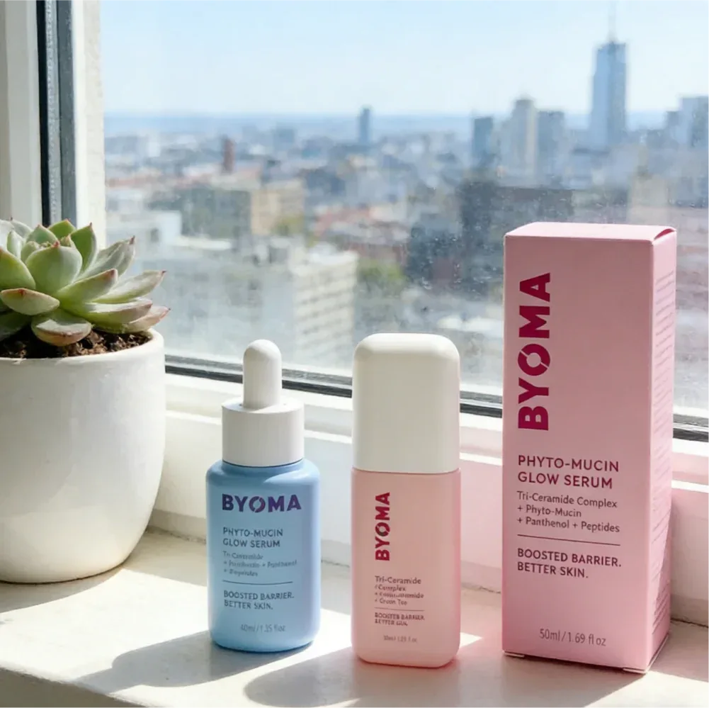 BYOMA Hydrating Face Oil Set Squalane Seabuckthorn Oil Essence Instant Radiant Glowy Skin Barrier Repair Nourishing Serum - My Vixen Vault