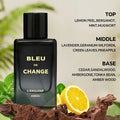 AUMEKA Bleu L'Exclusif Perfume For Men Original Luxury Arabes Woody Long Lasting Parfum Fragrance Spray 65ml Man Gift Makeup - My Vixen Vault