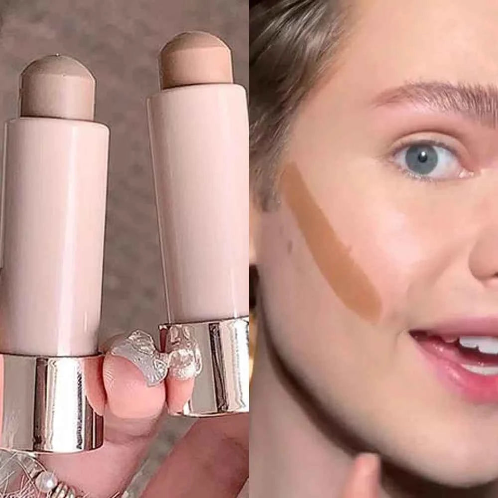 High-light Contour Shadow Stick Moisturizing Matte Concealer 3D Nose Shadow Waterproof Face Highlight Brighten Contour Makeup.