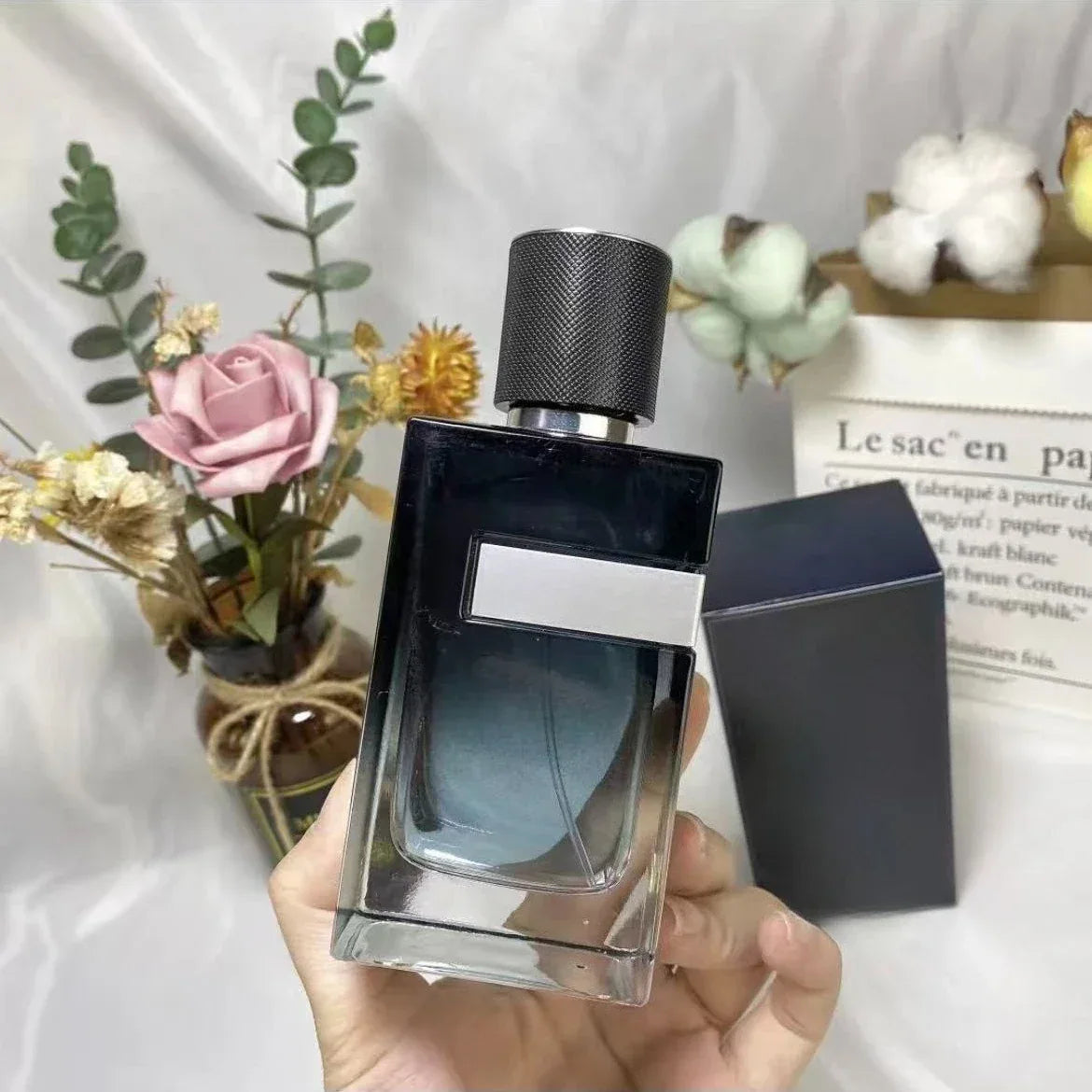 100ml luxury Brand Perfume with subtle fragrance that feels very gentle pure and full of power perfect for dates daily com...