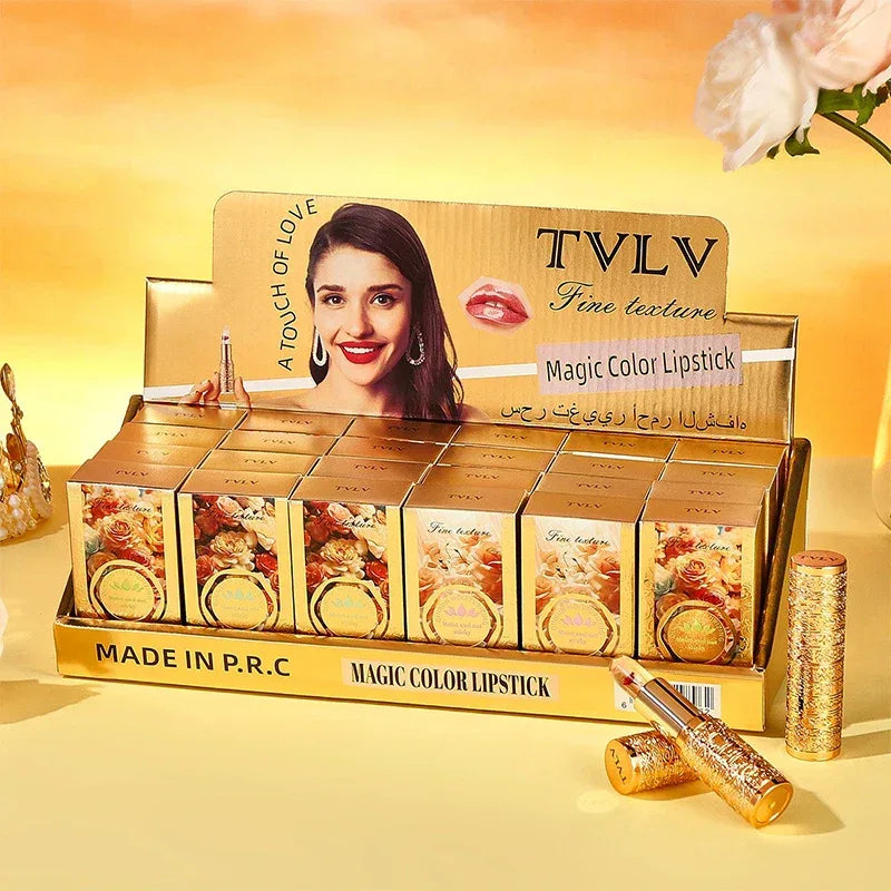 Crystal Color-changing Petal Lipstick for Women Moisturizes long-lasting and non-sticky cup lip balm - My Vixen Vault