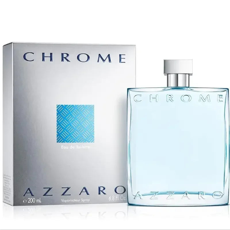 AZZARO Chrome By Azzaro Oakmoss, Cedar, Tonka Bean, Brazilian Rosewood, Coriander Men Edt Spray 1 Oz 1996 Casual 1 Oz Fragrance - My Vixen Vault