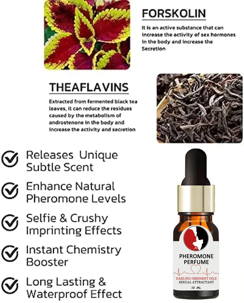 Pheromone Seductive Perfume Of Man To Attract Woman Charming Fragrance Women Flirting Dating Scent Long Lasting Body Spray Beauty Collection Studio